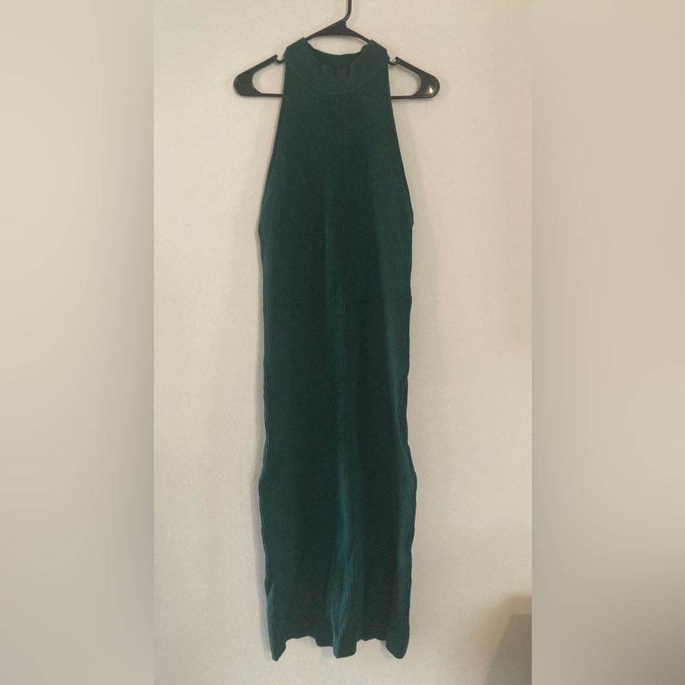 Moving Sale! NWOT Lovestitch Ribbed Halter Sweater Dress